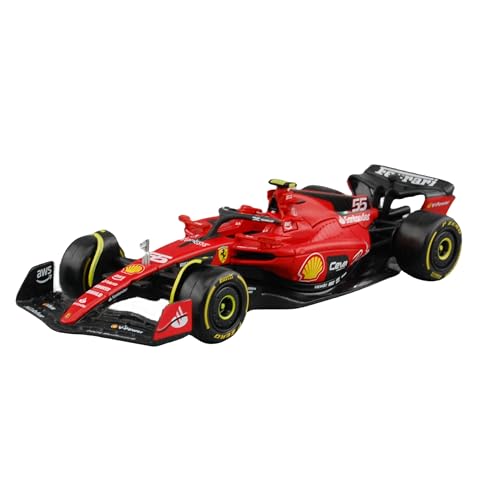 Bburago 1/43 2023 Ferrari SF23 F1#55 Carlos Sainz Diecast Model Car 36836