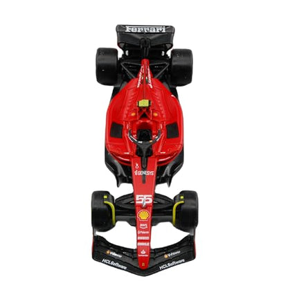 Bburago 1/43 2023 Ferrari SF23 F1#55 Carlos Sainz Diecast Model Car 36836