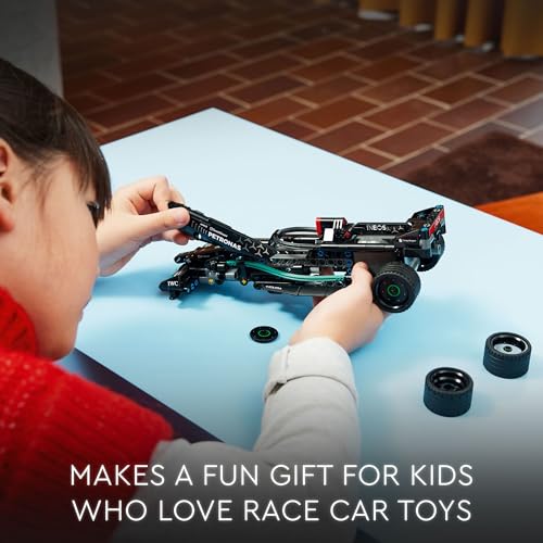 LEGO Technic Mercedes-AMG F1 W14 E Performance Pull-Back Car Toy, Vehicle Building Set for Boys and Girls, Mercedes Race Car Toy Model, Gift for Kids Ages 7 and Up, 42165